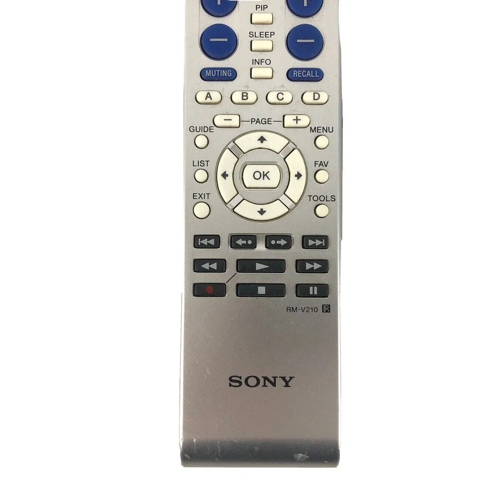 SONY RM-V210 OEM Original 4 Device Universal Remote Control TV Cable DVD‎ VCR